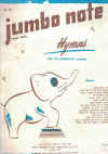 Jumbo Note No. 20 Hymns For The Elementary Pianist