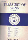 Treasury of Song Volume 1 songbook