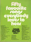 Fifty Favourite Songs Everybody Loves to Hear SERIES TWO Book 7 (50 Favourite Songs Everybody Loves to 
Hear Series 2 Book 7) Popular All-Organ Series 2 Book 7 arranged by Kenneth Baker & Frank Harlow AM1369 (1973) used organ music book for sale in Australian second hand music shop