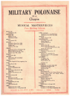 Chopin Military Polonaise in A Op.40 No.1 piano sheet music