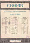 Chopin Valse in G Flat Op.70 No.1 sheet music