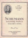Robert Schumann Soldier's March and Sailor's Song sheet music