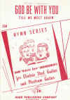 God Be With You Till We Meet Again (1961) Electric Steel Guitar or Plectrum Guitar Duet sheet music