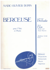 Marc-Olivier Dupin Berceuse for Flute and Piano (Debutant) used sheet music for sale