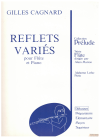 Gilles Cagnard Reflets Varies for Flute and Piano (Debutant) used sheet music for sale