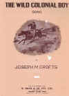 The Wild Colonial Boy used sheet music
