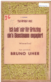 ICH HAB' MIR FUR GRINZING EIN'N DIENSTMANN ENGAGIERT ... (Wienerlied) (Bruno Uher) 1938 used dance band orchestration for sale