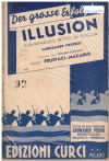 ILLUSION (CAMMINANDO SOTTO LA PIOGGIA) foxtrot (Schwenn/Frustaci/Macario) 1941 used dance band orchestration for sale