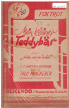 MEIN KLEINER TEDDYBAR (1941) foxtrot from 'Anita und der Teufel' (Hans Fritz Beckmann/Theo Mackeben arr Adolf Steimel) used dance band orchestration for sale