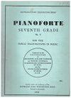 AMEB Pianoforte Examinations No. 6 Seventh Grade 1965