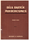 Bela Bartok Mikrokosmos for Piano Solo Volume I used Bartok piano sheet music for sale at Kay's Music Australia www.kaysmusic.com/pianoBelaBartok.htm