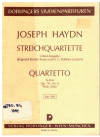 Haydn Streichquartett (String Quartet) in E flat Major Op. 76 No. 6 Hob. III:80 used miniature study score for sale