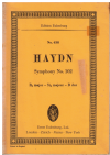 Haydn Symphony No.102 in B flat Major (London No.9) for Orchestra used Miniature Study Score