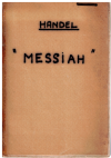 Handel The Messiah Vocal Score Novello's Pocket Edition