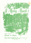 A Merry March by Bernard de Oleveira sheet music