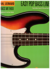 Hal Leonard Bass Method Easy Pop Bass Lines easy bass guitar songbook