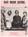 Bad Moon Rising (1969 Creedence Clearwater Revival) sheet music