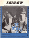 Sorrow (1966 The Merseys) used sheet music