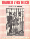 Thank U Very Much (1967 The Scaffold) used sheet music