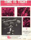 Time Is Tight piano theme from film 'Up Tight' 1968 used sheet music