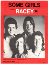 Some Girls (1979 Racey) used sheet music
