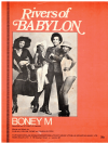 Rivers Of Babylon (1978 Boney M) used sheet music