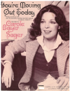 You're Moving Out Today (1977 Carole Bayer Sager) used sheet music