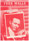Four Walls 1957 used sheet music