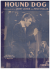 Hound Dog (1956 Elvis Presley) used sheet music