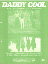 Daddy Cool by Drummond used sheet music