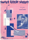 Sweet Little Sixteen by Chuck Berry original sheet music score
