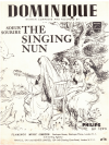 Dominique (1963) Soeur Sourire used sheet music