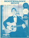 Hootenanny Hoot (1963 Sheb Wooley) used sheet music
