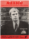 Mexico 1968 Long John Baldry used sheet music