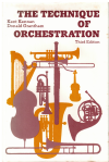 The Technique Of Orchestration 3rd Edition 1983 by Kent Kennan and Donald Grantham used book