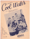 Cool Water 1960 used sheet music