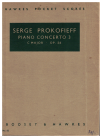 Prokofieff Prokofiev Piano Concerto No. 3 in C Major, Op. 26 for Orchestra used Miniature Study Score