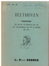 Beethoven Variations from the 'Urtext' Edition used Miniature Study Score
