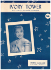 Ivory Tower 1956 used sheet music