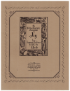 The Kitchen Musician's Occasional Jig For Hammer Dulcimer, Fiddle, Etc No. 6