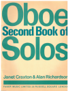 Second Book of Oboe Solos for Oboe and Piano for sale