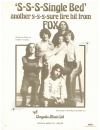 S-S-S-Single Bed (1976 Fox) used sheet music for sale