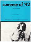 Summer of '42 piano solo arranged Michel Legrand used sheet music