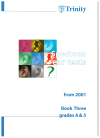 Trinity Specimen Ear Tests From 2001 Book Three Grades 4 and 5 BOOK/CD