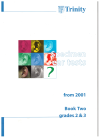 Trinity Specimen Ear Tests From 2001 Book Two Grades 2 and 3 BOOK/CD