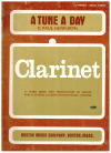 A Tune A Day for Clarinet Book 3 A Third Book For clarinet Instruction -by- Paul C Herfurth (1970) used book for sale