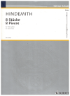 Paul Hindemith 8 Pieces for Flute Solo used sheet music