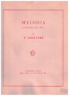 Virgilio Mortari Melodia for Alto Saxophone and Piano used sheet music for sale