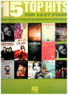 15 Top Hits For Easy Piano used songbook for sale