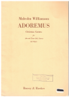 Malcolm Williamson Adoremus Christmas Cantata for Alto and Tenor Soli, Chorus and Organ used choral sheet music for sale